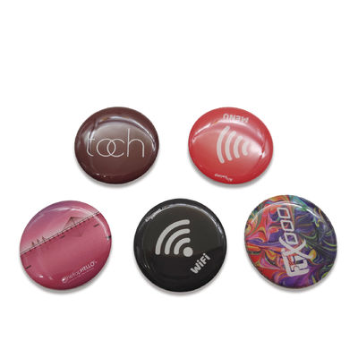Υπόστρωμα RFID της PET στην ετικέττα 30mm μετάλλων εποξικές αντι ετικέττες μετάλλων NFC