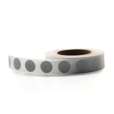 Διάμετρος 21mm 22mm 23mm 26mm ετικετών ντυμένου εγγράφου HF RFID επιφάνειας