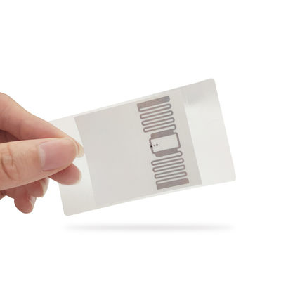 R6 λιανική ετικέτα 80X45mm τσιπ RFID για τη διαχείριση κατανάλωσης