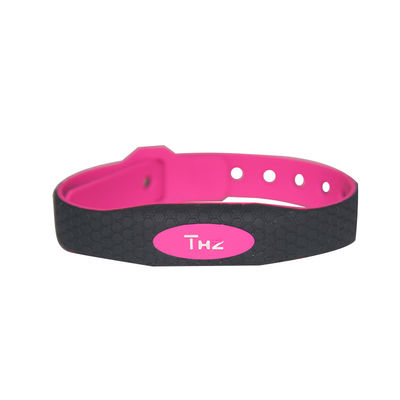 13.56Mhz ετικέττα σιλικόνης RFID Wristband για την περιοχή ελεύθερου χρόνου λεσχών υγείας