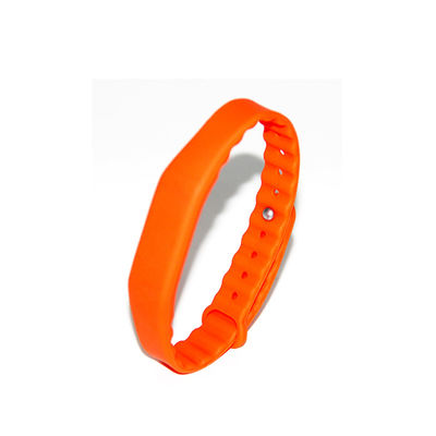 Διευθετήσιμο RFID FM11RF08 RFID Wristband πυρίτιο Wristband ετικεττών