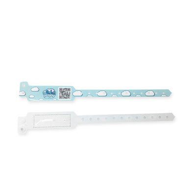 Ιατρική RFID Wristband ετικέττα PVC για τους ασθενείς με τις μόνες αναταραχές έκφρασης