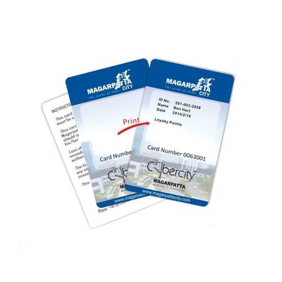 ISO14443A έξυπνη κάρτα 58mm×89.6mm ολοκληρωμένου κυκλώματος 100000 φορές επαναγράψιμη