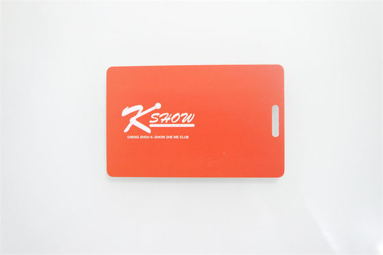 υλικό συσκευασίας PVC καρτών 13.56MHZ 85.5*54*0.84mm M1 RFID