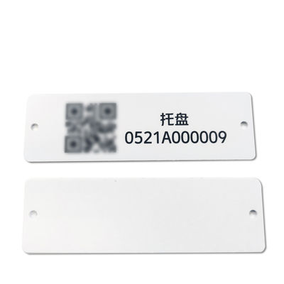 Η παλέτα κιβωτίων RFID κύκλου εργασιών κολλά τα UHF πρότυπα υψηλής συχνότητας 80*25mm
