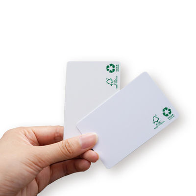 Έξυπνες βιοδιασπάσιμες κάρτες PVC της YURI RFID φιλικές προς το περιβάλλον