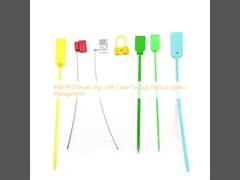 IP68 RFID έξυπνη ετικεττών UHF καλωδίων δεσμών διαχείριση διοικητικών μεριμνών ετικεττών πλαστική