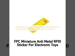 Φορητός αναγνώστης RFID συμβατός με ετικέτα RFID Anti Metal με ετικέτες RFID υψηλής συχνότητας και ανθεκτική κατασκευή