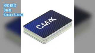 Κάρτες CMYK NFC RFID 13,56 MHz 216 Chip